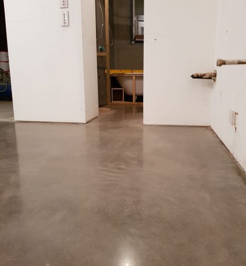 Kitchen Dining Polished concrete floor-02