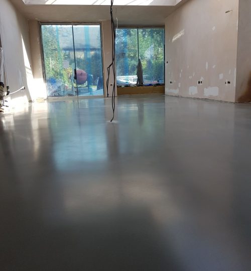 Kitchen Dining Polished concrete floor-04