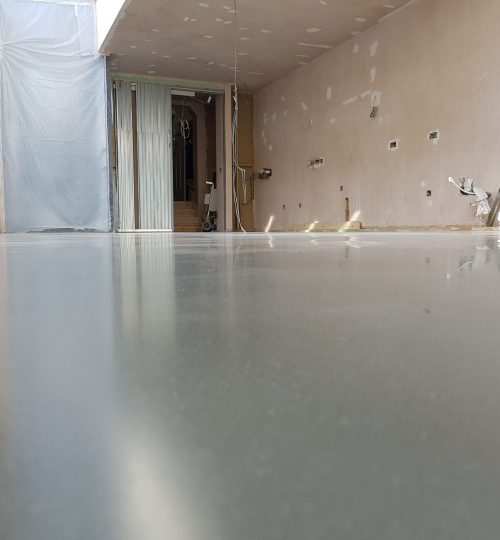 Kitchen Dining Polished concrete floor-05