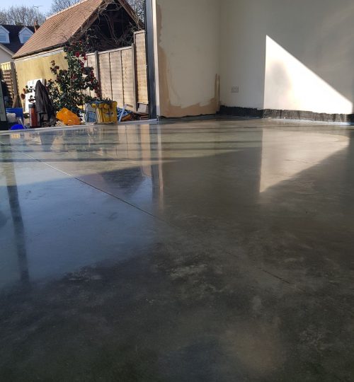 Kitchen Dining Polished concrete floor-07