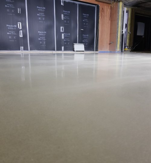 Kitchen Dining Polished concrete floor-13