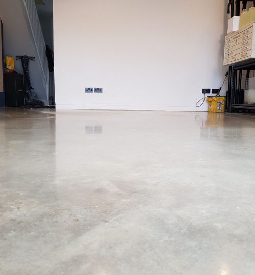 Kitchen Dining Polished concrete floor-15