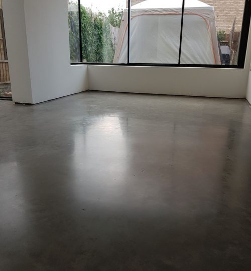 Kitchen Dining Polished concrete floor-23
