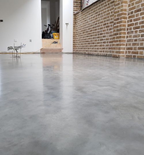 Kitchen Dining Polished concrete floor-25