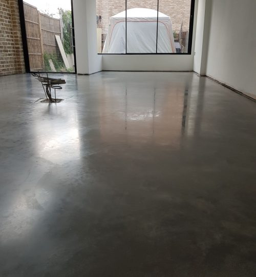 Kitchen Dining Polished concrete floor-26