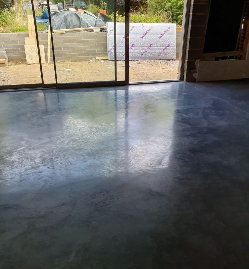 Kitchen Dining Polished concrete floor-33