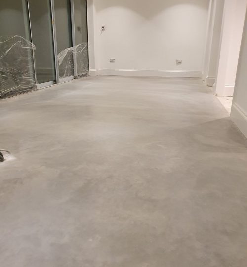 Kitchen Dining Polished concrete floor-38