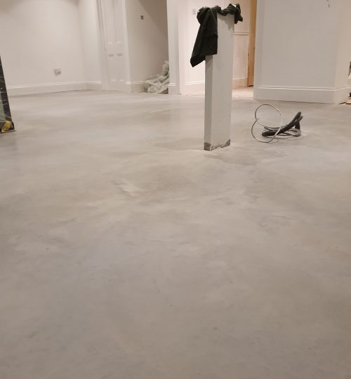 Kitchen Dining Polished concrete floor-40