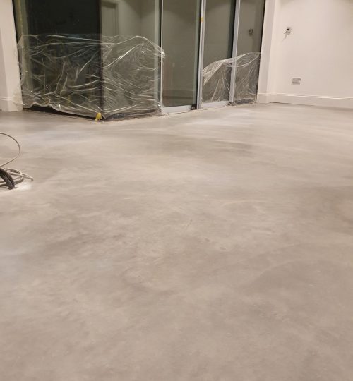 Kitchen Dining Polished concrete floor-41