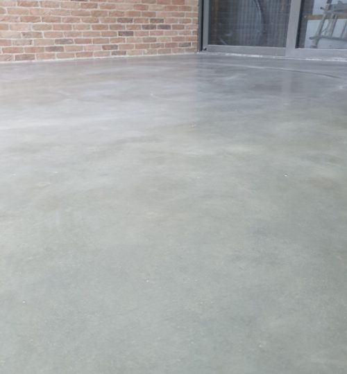 Kitchen Dining Polished concrete floor-42