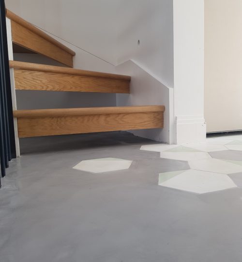 Microcement blending