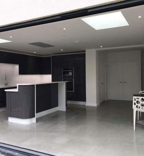 Polished Concrete Kitchen a